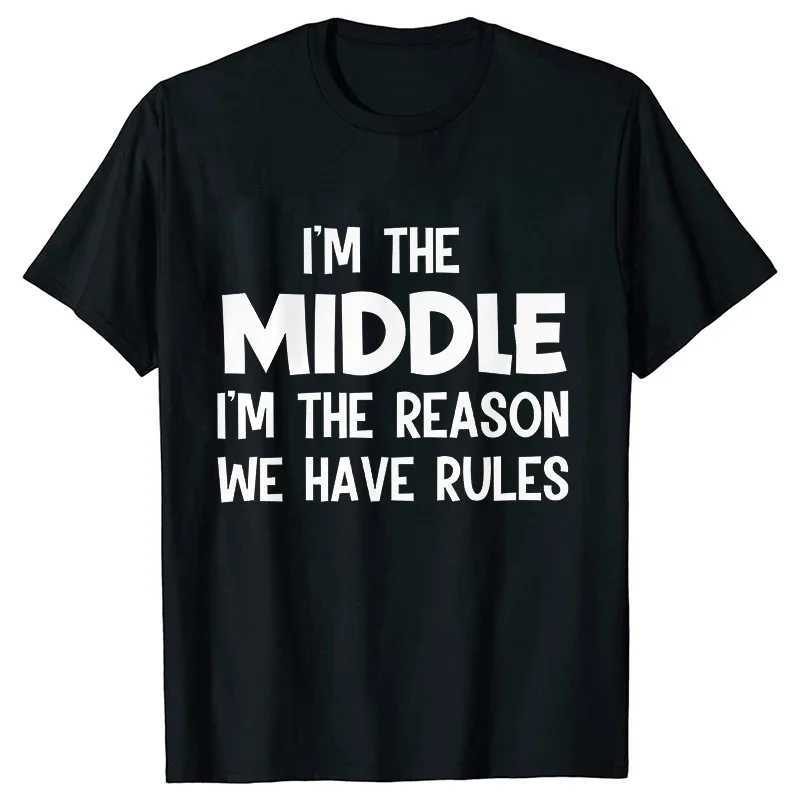 Funny The Rules Family Matching Party T Shirt Tee Shirts Family Vacation Group Matching Siblings Unisex Tops Oversized Clothing W250207