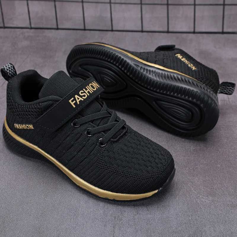 Childrens Sneakers Lightweight Mesh Outdoor Training Running Shoes New Breathable Fashionable Walking Shoes for Kids W250207