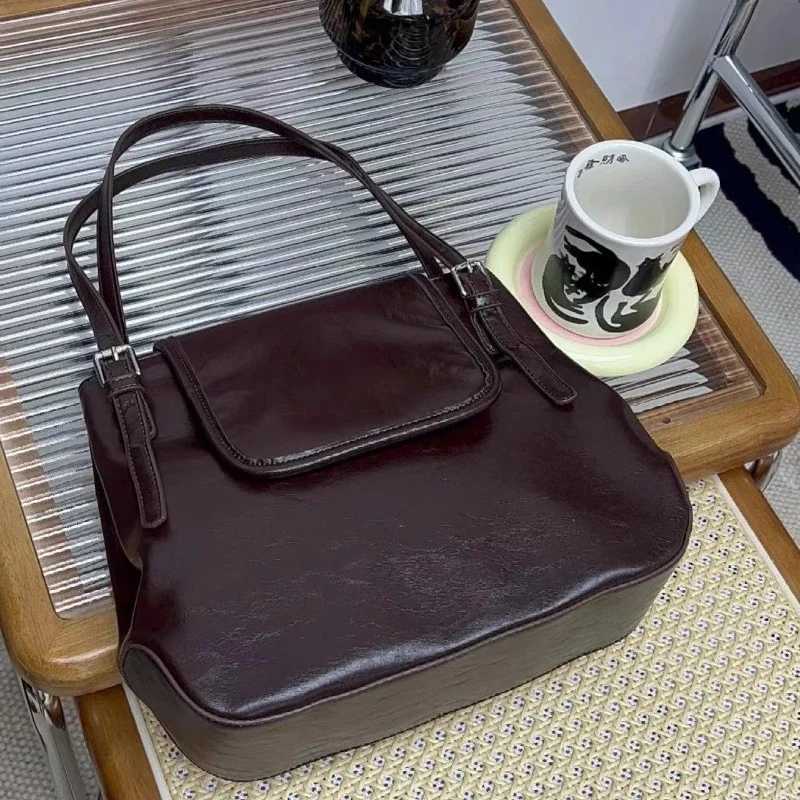 Vintage Off Lady Simple Wens Handbags All My Casual Underarm Bag Streetwear Fi Trendy Shoder Bags Y2k Ahetic Z250515