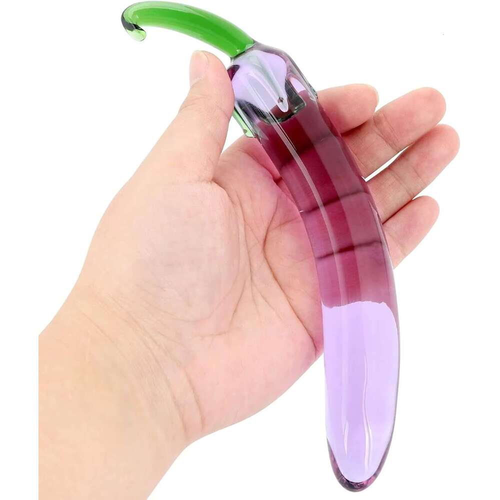 New Top Unique Design Sex Toy Adult Products Crystal Glass SM G-spot Pleasure Anal Butt Plug Stimulator