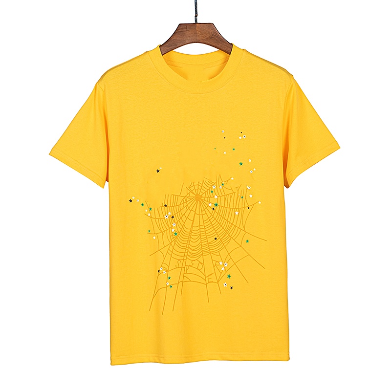 Designer's high-quality men's and women's American fashion loose T-shirt casual fashion hot short sleeved versatile hip-hop