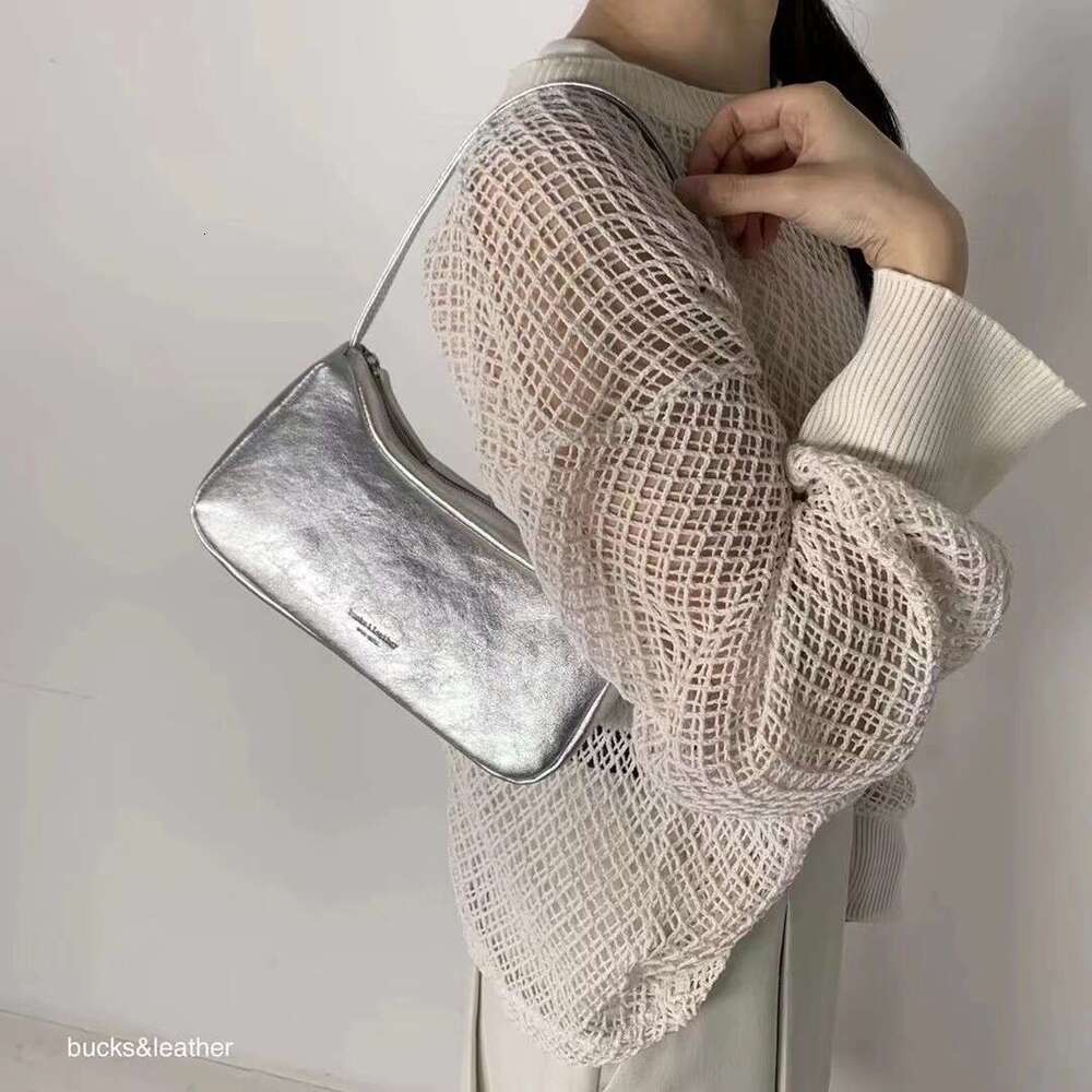 Korean Dongdaemun Buckleather Handbag Solid Color Sheepskin Fashion Versatile Simple Shoulder Women's Bags