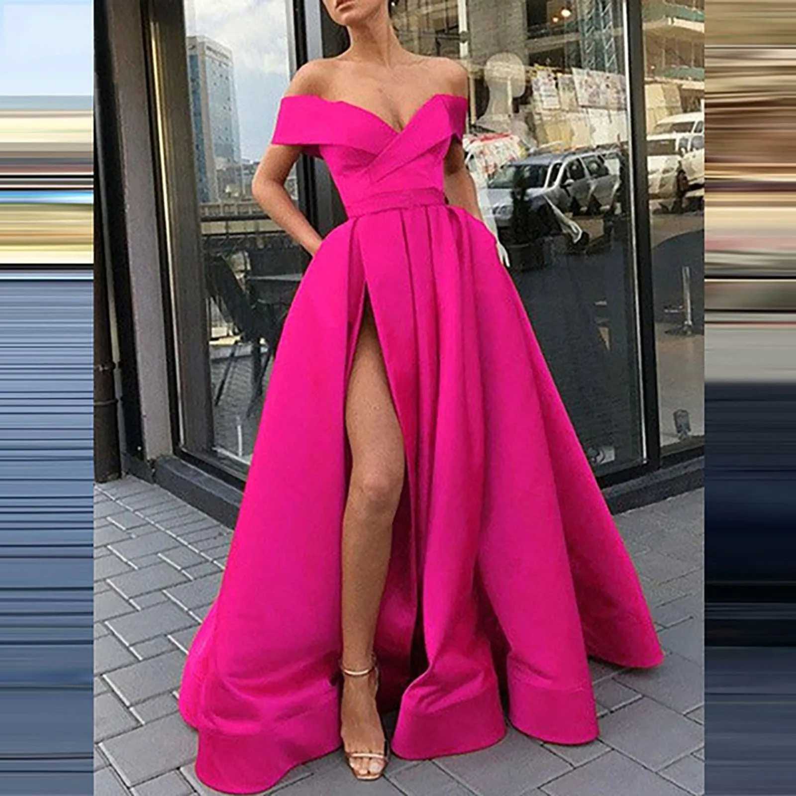 Pure Ladies Dresses Sexy Low Cut V Neck Floor Length Dress French Retro Chiffon Dresses Cocktail Wedding Dress For WomenXJ2500207