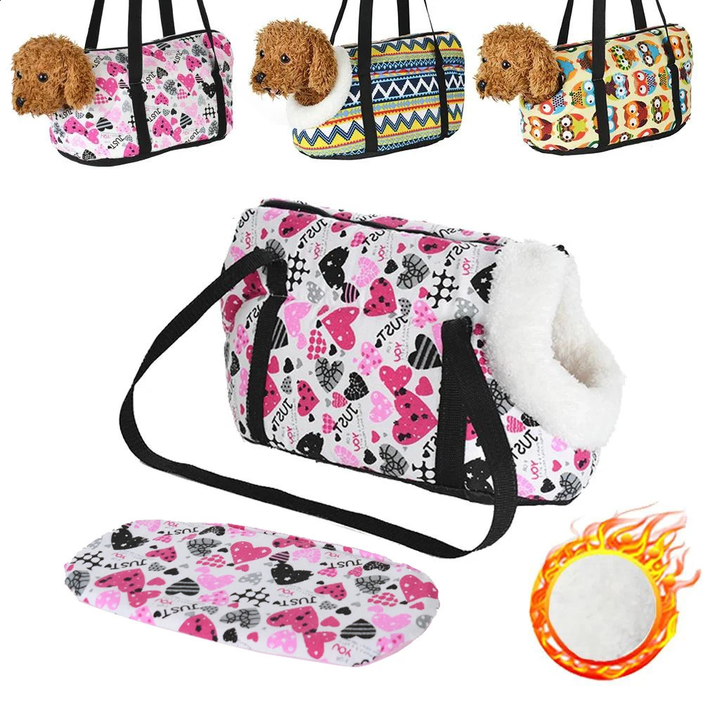 Pet Carrier for Small Dogs Soft Classic Dog Backpack Outdoor Cat Sling Bag Chihuahua Yorkshire Puppy Shoulder Bags Pet Handbag 250206