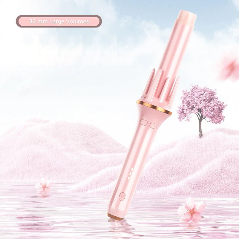 3 Temps Automatic Curling Iron Scald Professional Smart Hair Curler PortableFast Heating Curling Wand 250206