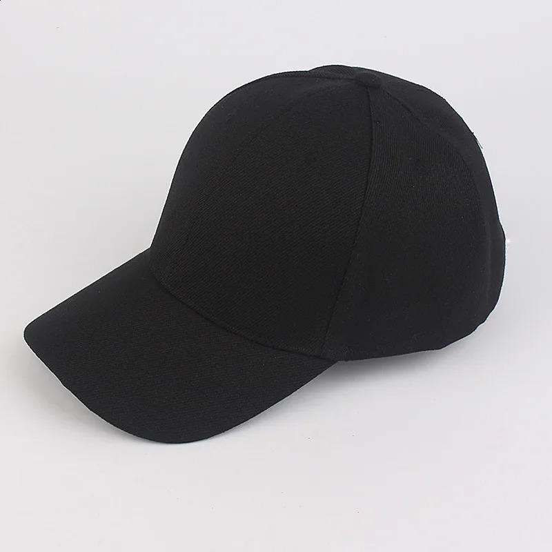 Spring Summer Baseball Caps Solid Color Women Ponytail Men Hip Hop Visor Caps Outdoor Fashion Sport Hats Casual Cap 250206
