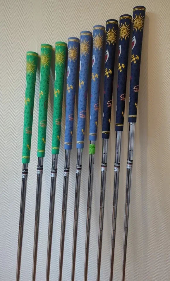 Universal Golf Club Grips for Men and Women dopamine Colorful Golf Irons and Woods Grip High Quality 9Pcs 250121