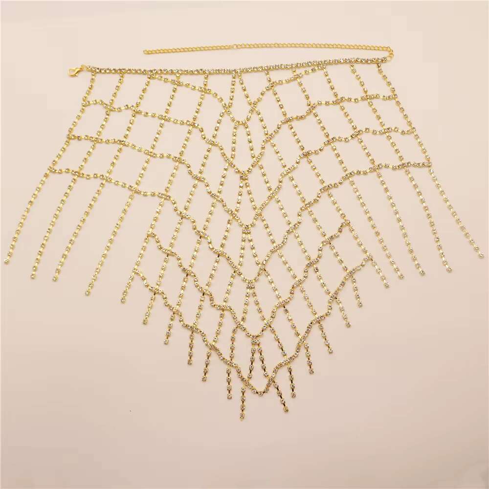 2022 New Beach Women's Sexy Bikini gerie Rhie Ladies Camisole Bra Body Chain Harness Jewelry Accessories