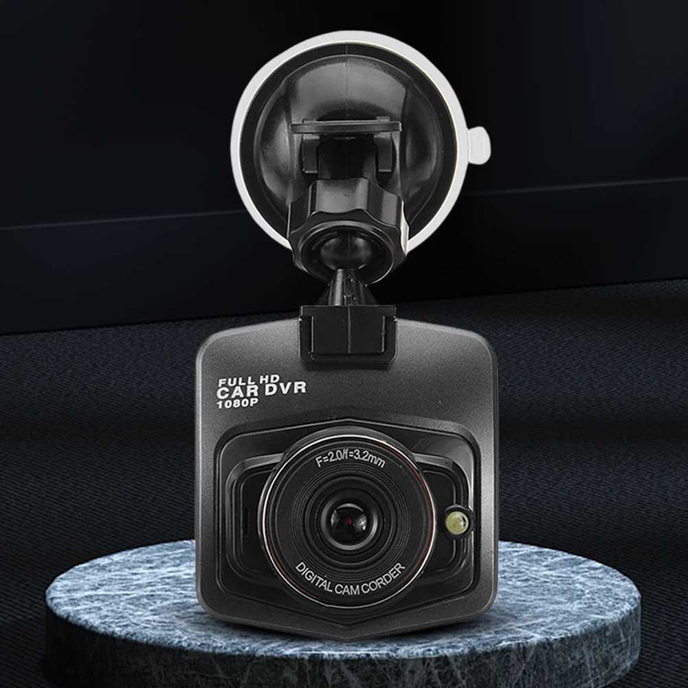 Car DVRs Dash Cam Suction Cup HD 1080P Car DVR Night Vision Car Camcorder 2.4 Inch LCD Screen Motion Detection G-Sensor Circle Recording H250206
