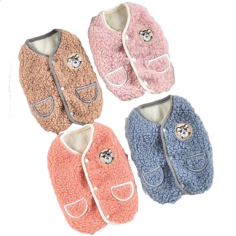 Fleece Dog Clothes Winter Puppy Cat Hoodie Warm Coat Sleeveless Vest Jacket for Small Medium Large Dogs Yorkshire Dachshund XXXL 250206