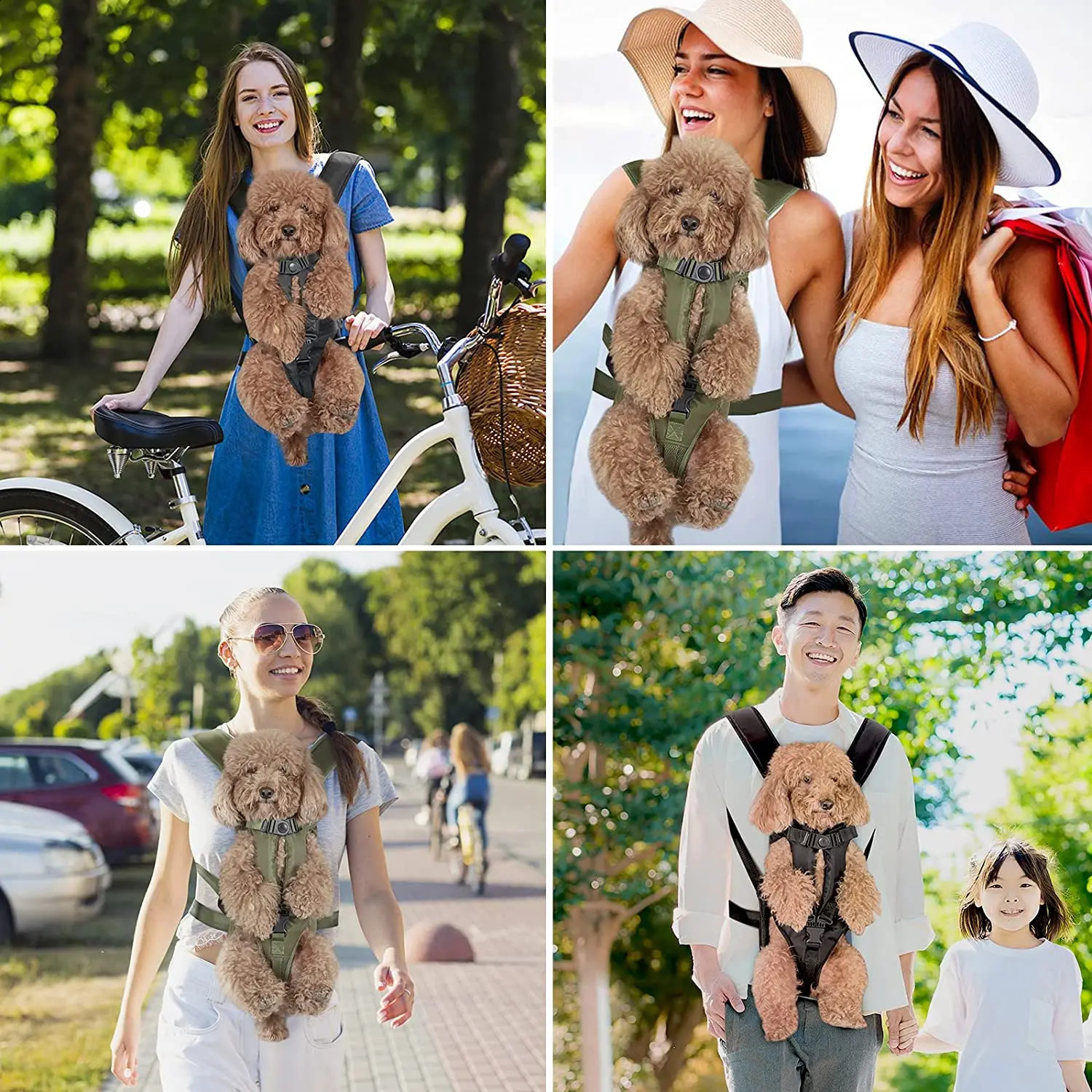 Pet Dog Bag Breathable Backpack For Dogs Cats Out Double Shoulder Portable Travel Backpack Outdoor Dog Cat Bag 250206