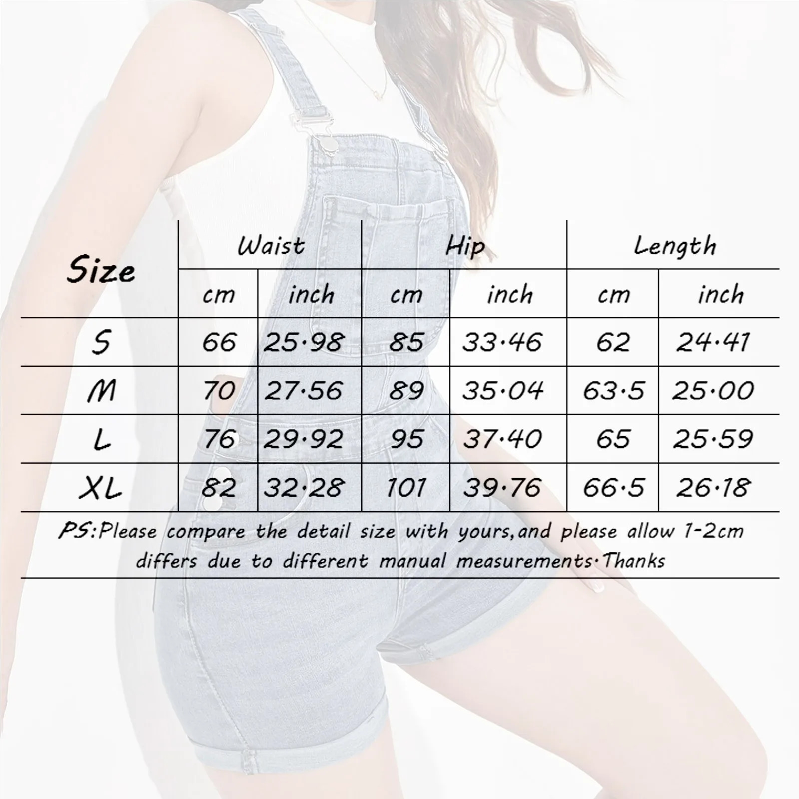 Denim Shorts Ladies Overalls With Pocket Summer Jumpsuits Slim Fit One-Piece Strap Denim Shorts Sexy Jumpsuit For Womens 250206