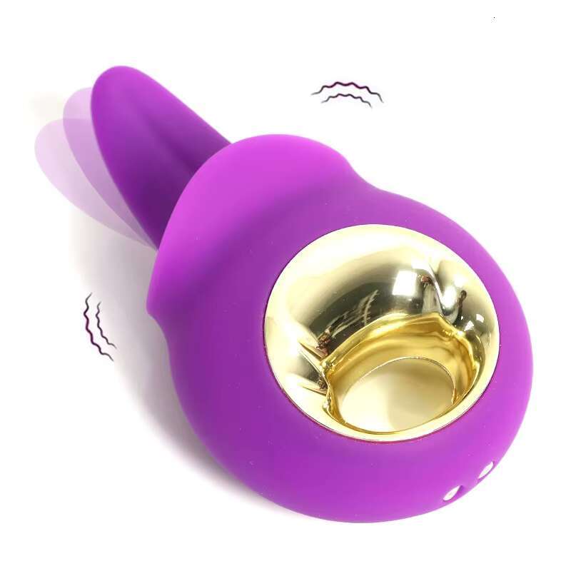2in1 Clitoral Tongue Licking With 8 Vibration Modes Rose Vibrator USB Rechargeable Waterproof Sex Toys For Women Couple