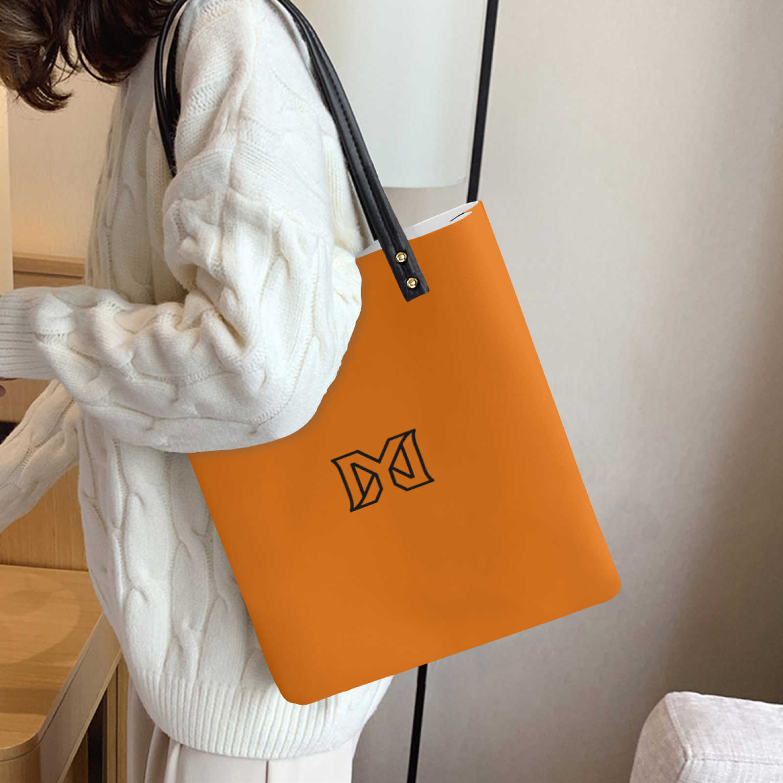 NXY Solid Color Leather Womens Shoulder Bag Popular Ladies High Quality Crossbody Handbag Practical Armpit Tote Bag