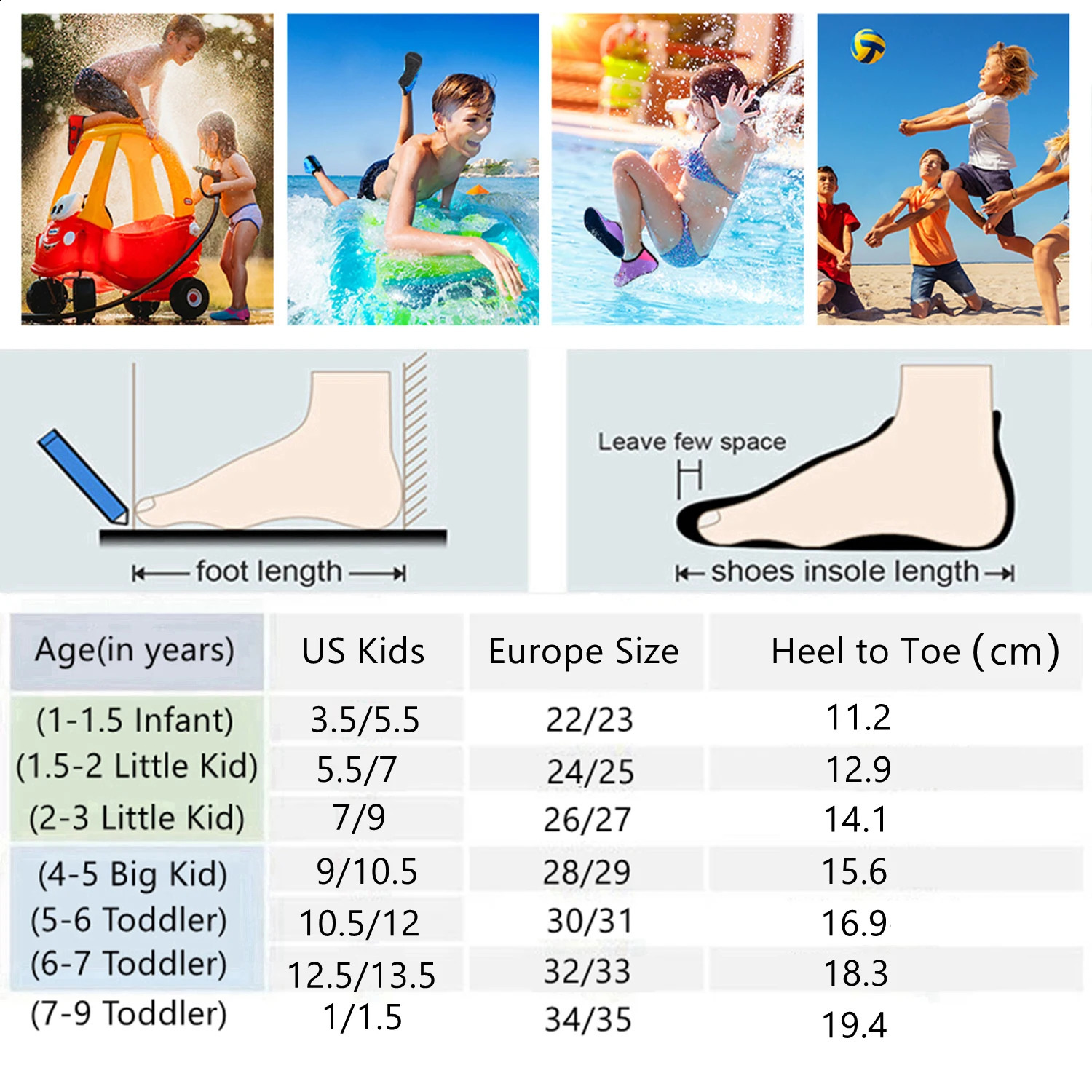 Children Water Sport Sneakers Beach Socks Kids Swimming Aqua Barefoot Shoes Summer Boy Girl Soft Surfing Fishing Diving Slippers 250207