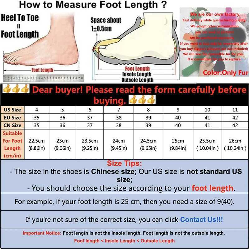 Fur Slippers Women House Flats Slides Summer 2023 Female Fi Real Fur Flip Flops Luxury Fluffy Slippers Women Sandals ShoesXJ250207