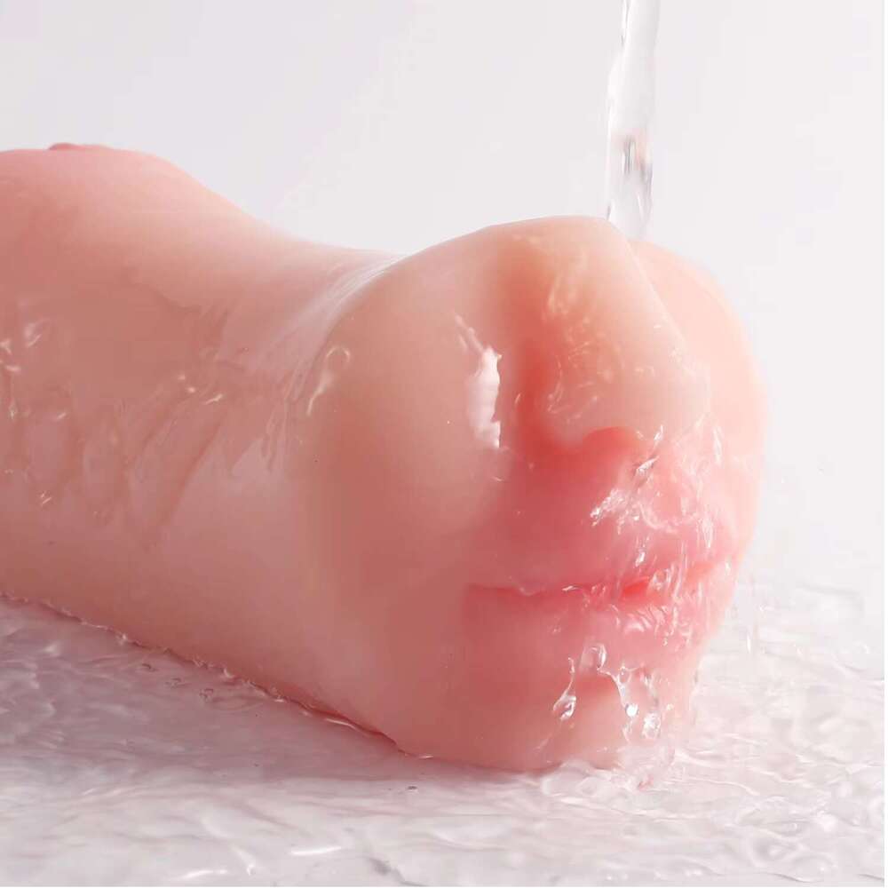 3-in-1 Realistic Male Masturbator with Vagina, Anal & Deep Throat Design, Rubber Pocket Pussy, Adult Sex Toy for Men