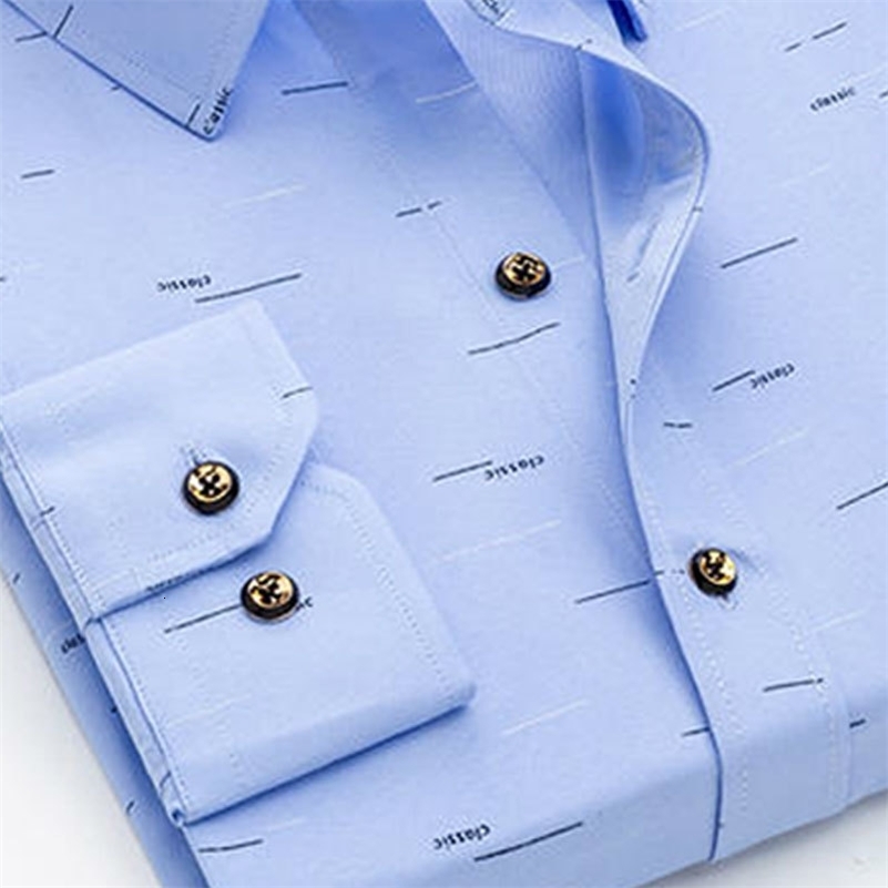 mens shirt long sleeve spring and summer thin business casual wear fashion breathable slim print high quality plaid 250206