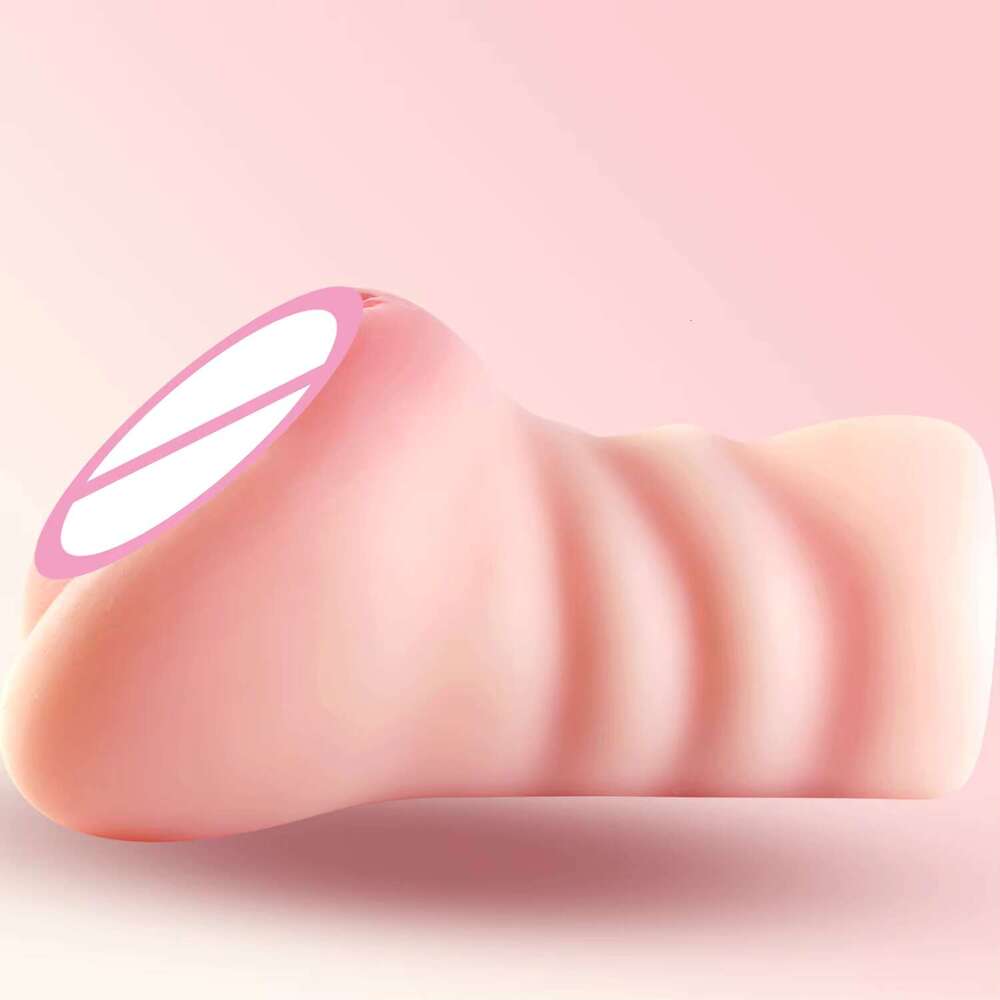 2 In 1 Male Masturbator Realistic Vagina Toys For Pocket Pussy Silicone Artificia Anal Masturbation Sex Tool for Men