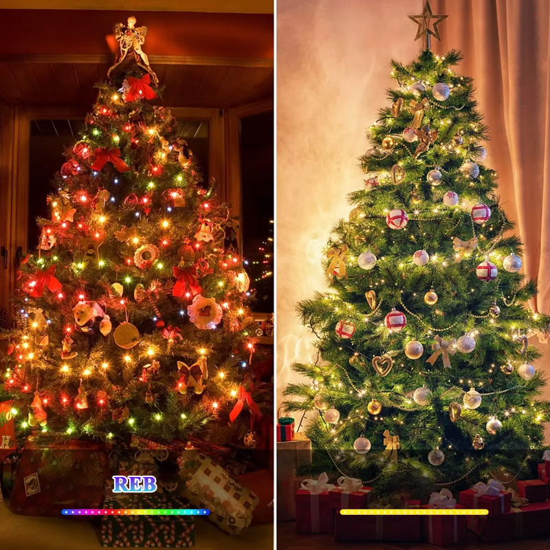 RGBIC Led Strip Light WS2812B Smart Bluetooth Remote Control String Fairy Lamp Christmas Garland Light Waterproof For Party Curtain Room