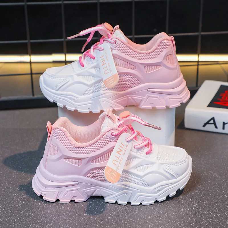 Childrens shoes casual sports shoes breathable mesh comfortable childrens sports shoes boys and girls outdoor non slip basketball running shoesXJ25031