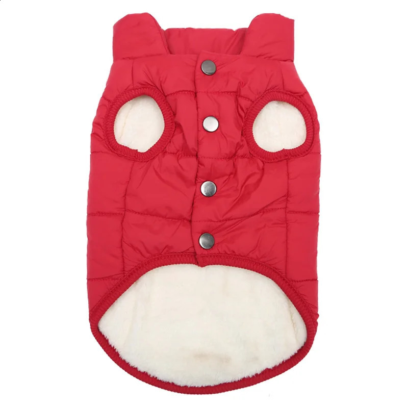 Pet Dog Vest Jacket Autumn Winter Warm Fleece Dog Coat Clothes For Small Medium Large Dogs Chihuahua French Bulldog Pug Clothing 250206