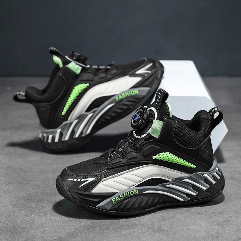 Autumn Children Shoes Boys Sneaker Breathable Non-slip High Top Sneaker Comfort School Tennis Sports Shoes for BoyXJ250207