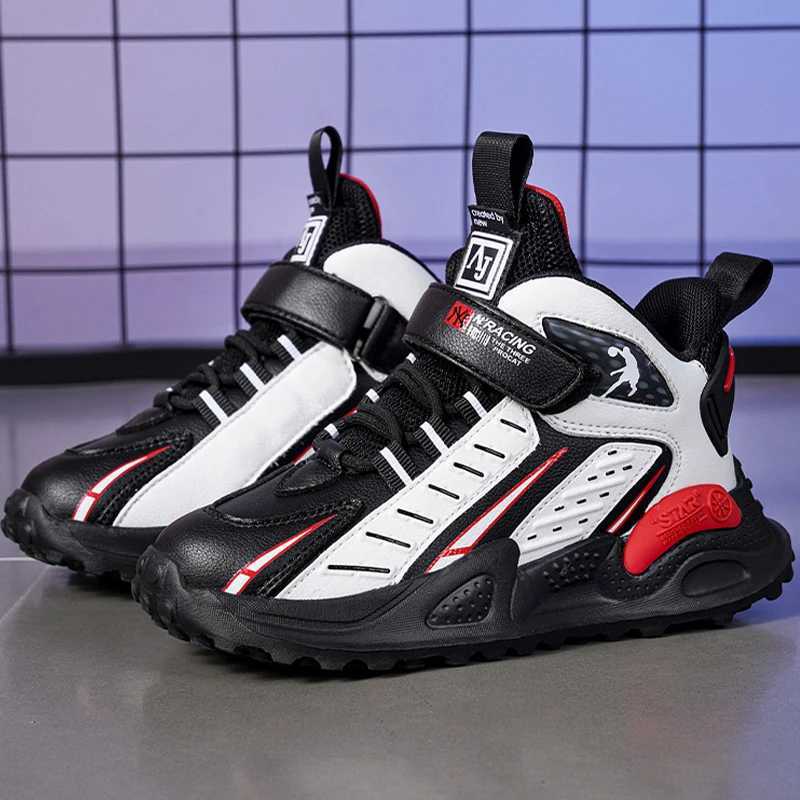 Childrens Walking Shoes Lightweight Comfortable Waterproof Running Shoes Anti Slip Soft Outdoor Sports Sneakers for Kids W250207