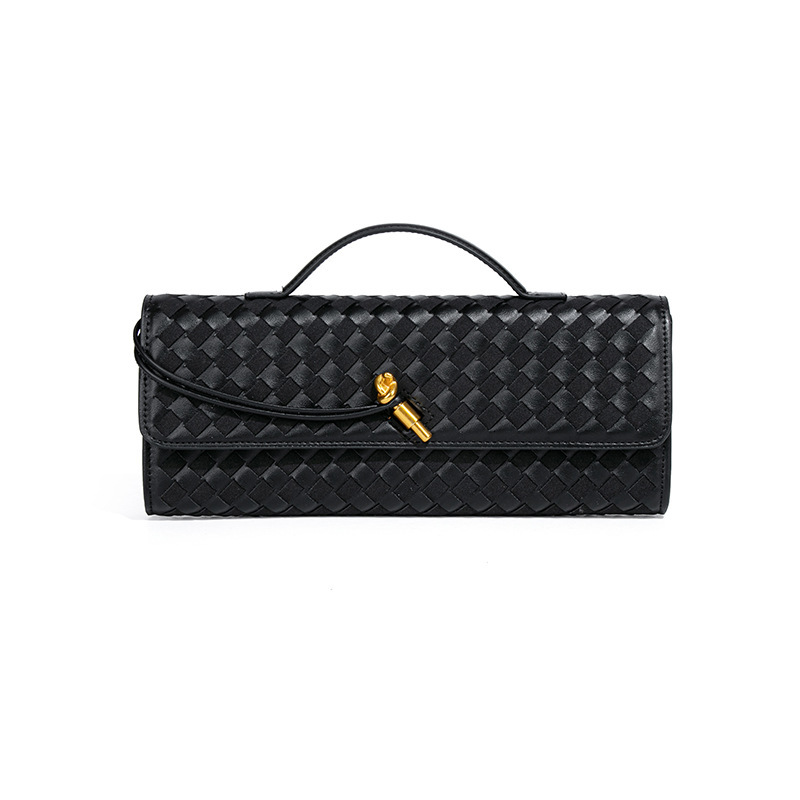 Bag Women's Advanced Sense New Frosted Pu Deerskin Single Shoulder Crossbody Portable Dinner Bag Organ Bag Clutch Bag