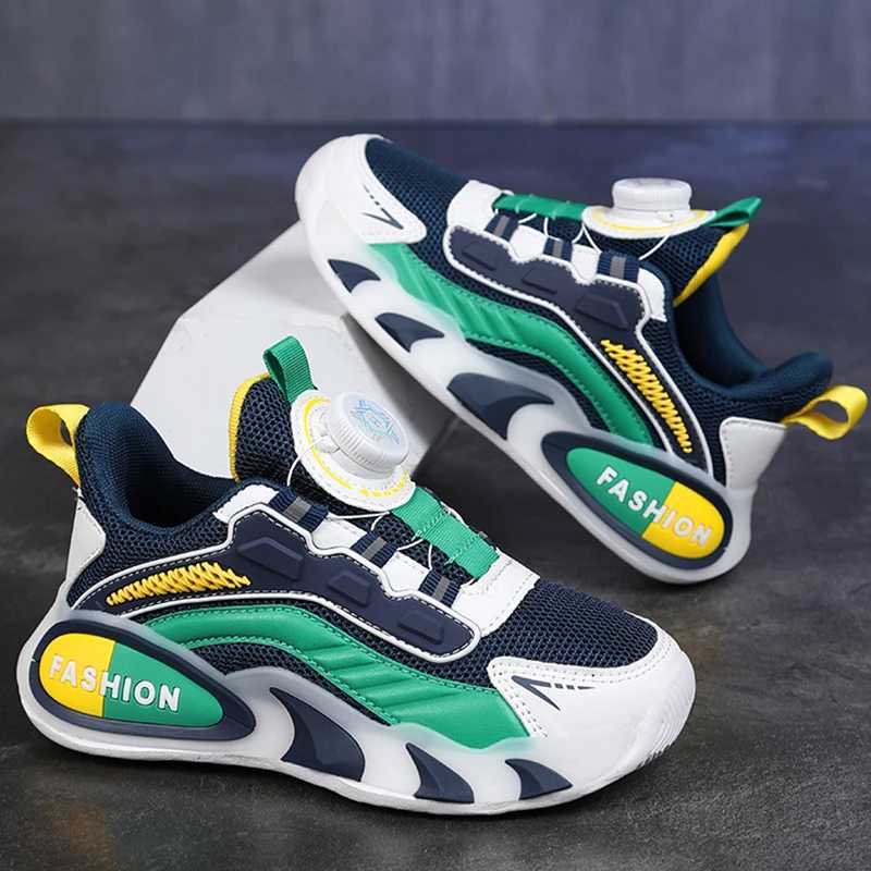 Childrens Sports Shoes Spring Hot Items Neutral Fashion Thick Sold Running Shoes Mesh Breathable Soft Casual Shoes for Kids W250207