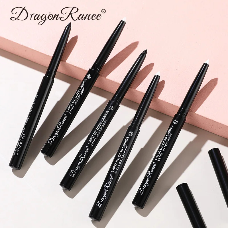 MattePearlescent Eyeliner Gel Pencil Smooth Waterproof White Black Eye Liner Lying Silkworm Pen Cream Makeup for Eyes 250206