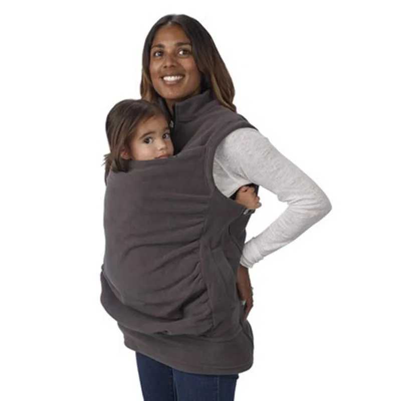 Pregnant womens clothing jacket vest Kangaroo womens pregnant womens clothing sleeveless womens multi-functional vest W250207