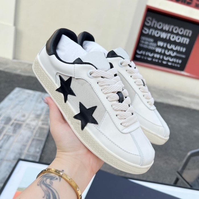 Designer Stars Court Sneakers Men Women Suede Running Shoes leather Velvet Patchwork Retro Trainers Size 35-46