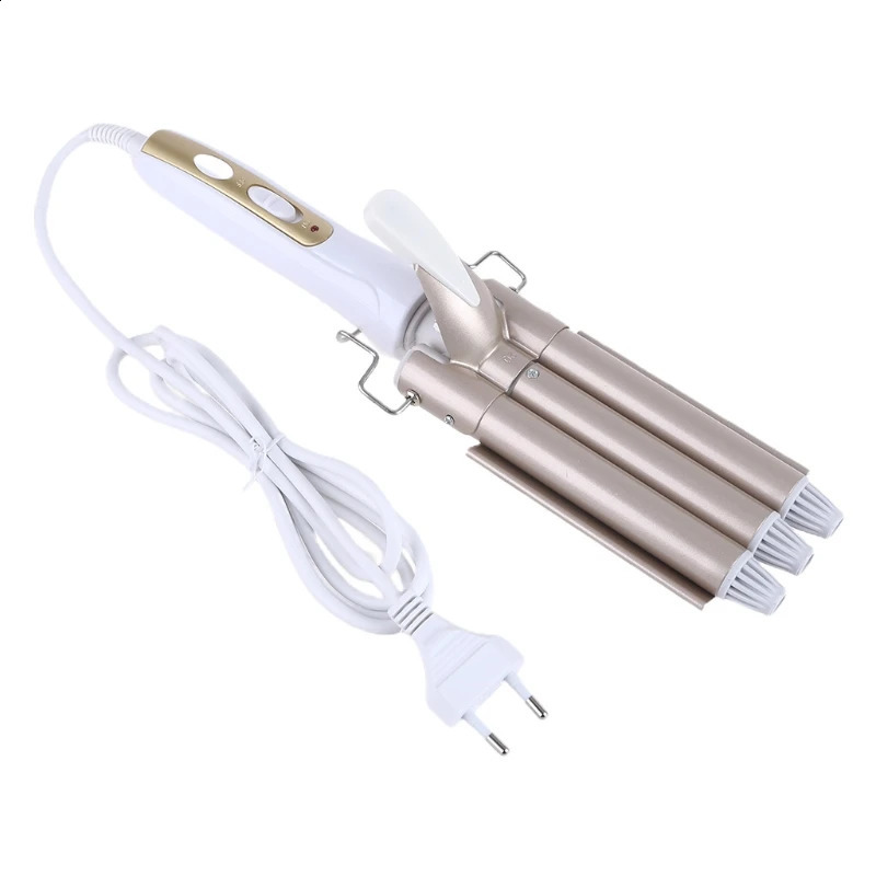 20mm Curling Iron 3 Barrels Hair Curler Large Wave Fast Heating Styling Ceramic Glaze for Salon Home Use Dropship 250206