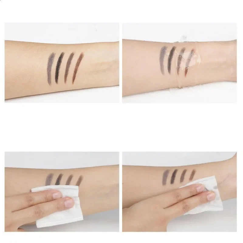 Small Gold Bars Doubleend Ultrafine Eyebrow Pencil Triangle Pen Refill Brow Brush Draw Stereoscopic LongLasting Brows 250108