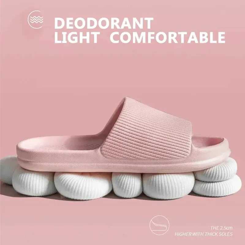 Soft Sole Massage Shower Shoes for Women Men Couples Waterproof N-slip Home Leisure Fi Bathroom SlippersXJ250207