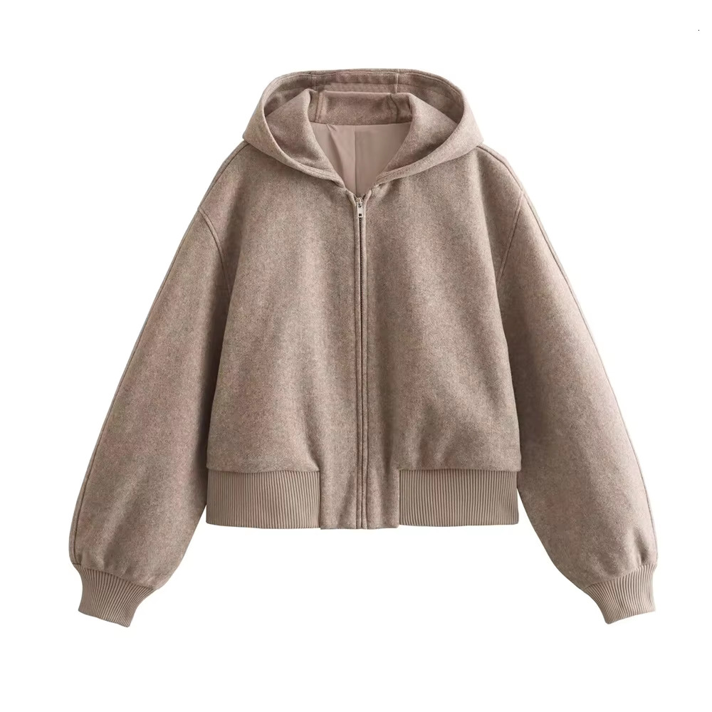UNIZERA 2025 Spring New Wear European And American Style Women's Fashion Soft Short Pilot Jacket Coat