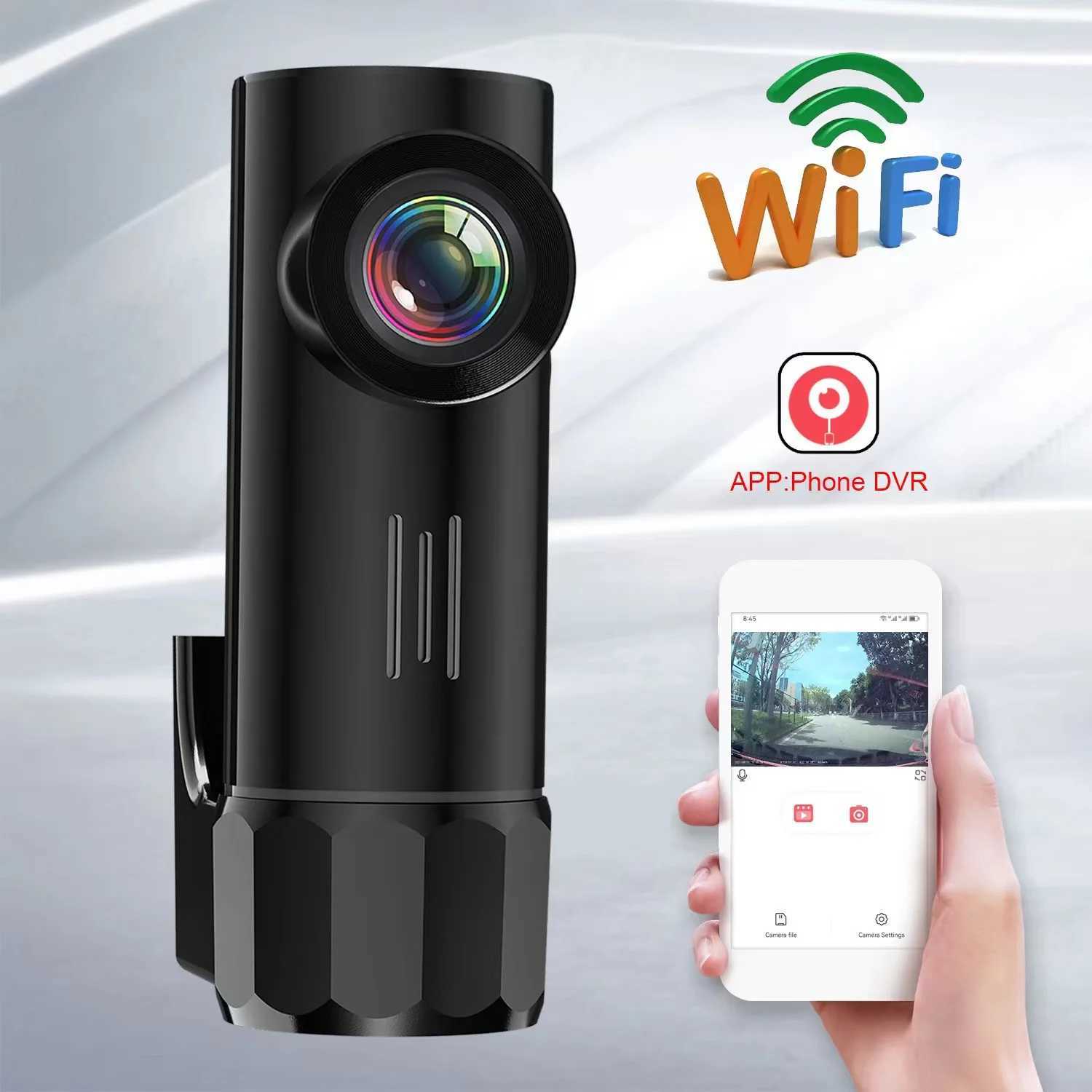 Car DVRs APP HD1080P Wifi USB MINI smart car connected to power DVR Dash camera night vision video recorder car dvr H250206