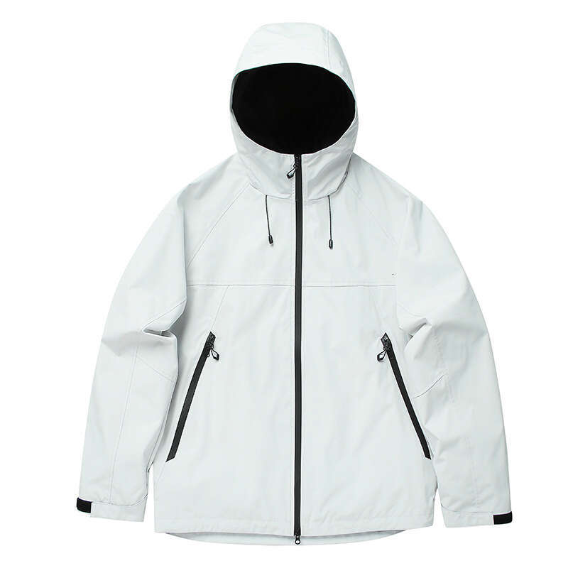 New couple's windproof and waterproof hooded casual hiking suit
