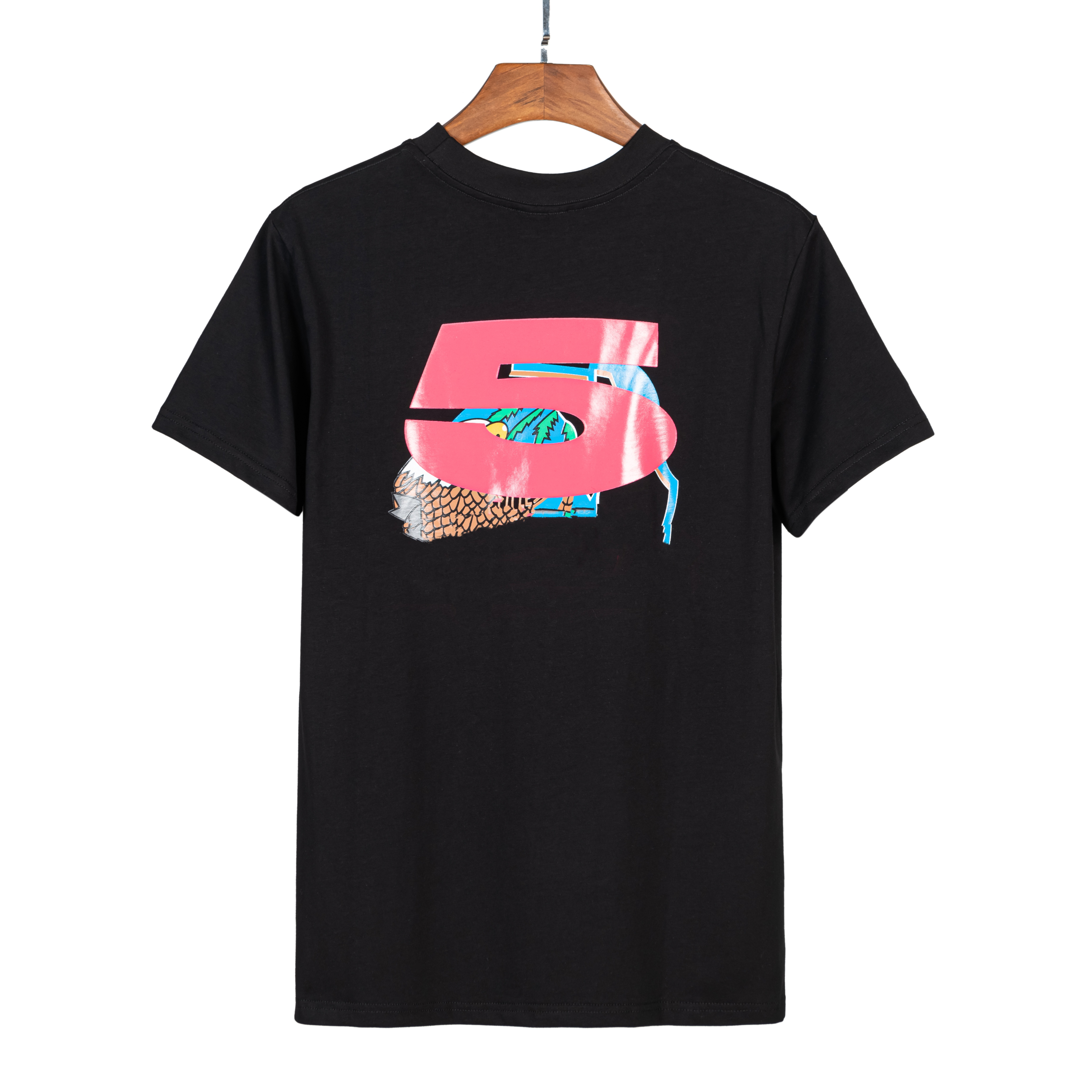 French high street men's and women's hip-hop high-quality loose casual T-shirt fashionable and versatile short sleeved trend