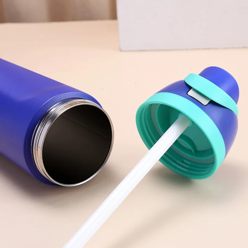 600ML 316 Stainless Steel Thermos Thermal Mug Vacuum Flask Water Bottle For Outdoor Camping Sports Insulation Cup 250207 W260226