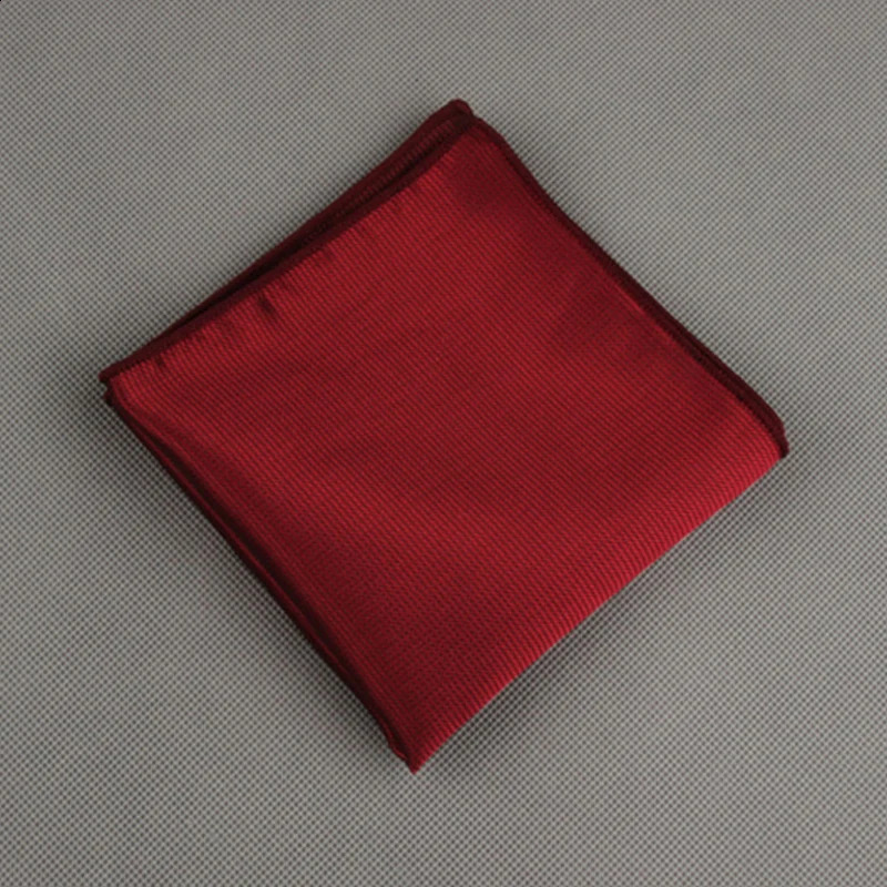 Fashion Suits Pocket Square For Men Business Chest Towel Hanky Gentlemen Plaid Hankies Classic Suit Napkin Mens Handkerchief 250114