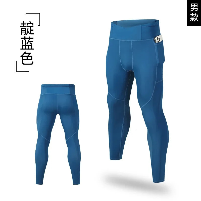 Man Running Training Pants Sports Trousers Tights Sport Solid Women Gym Fitness Yoga Elastic Compression Mens Leggings 250110