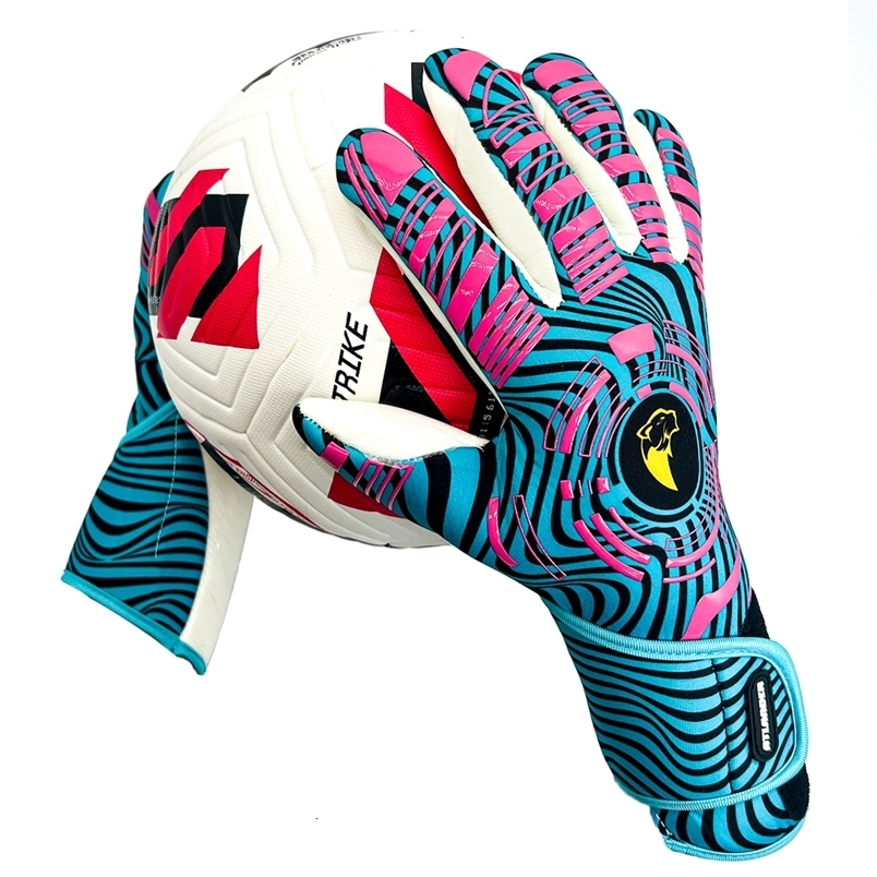 Adults Children Football Goalkeeper Gloves Latex Wear-resistant Sports Gloves Professional Match Anti-slip Soccer Goalie Gloves 250107