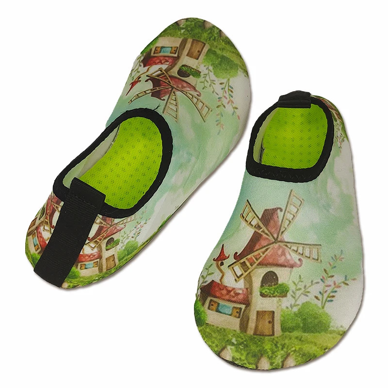 Childrens Beach Quick Drying Aqua Shoes Qianjiang Swimming Shoes Baby Toddler Shoes Indoor Floor Shoes Bathroom Shoes 20-33 250207