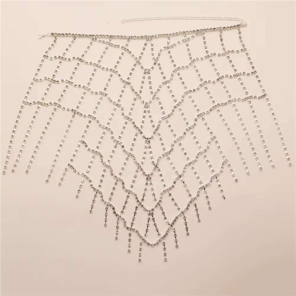 2022 New Beach Women's Sexy Bikini gerie Rhie Ladies Camisole Bra Body Chain Harness Jewelry Accessories