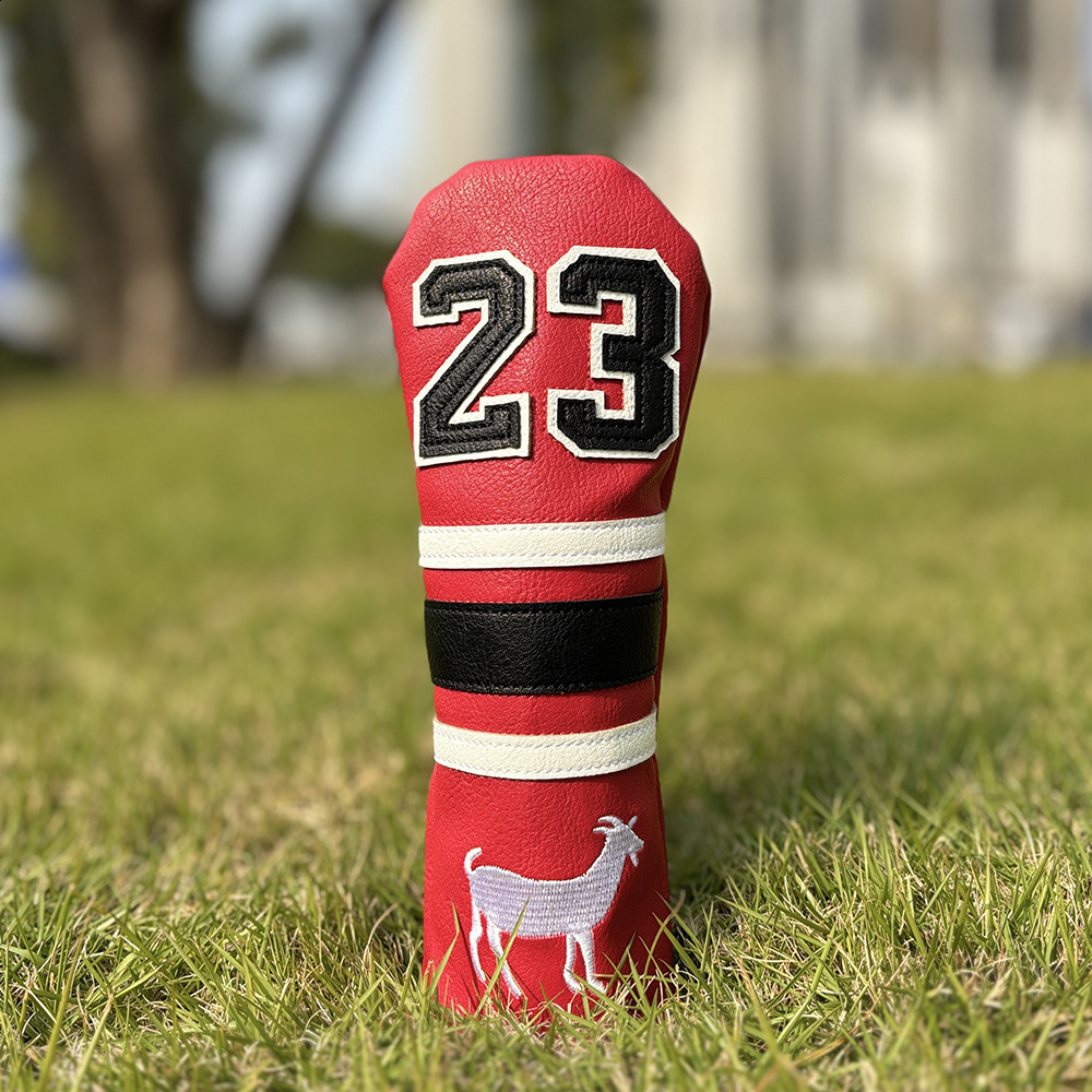 Other Golf Products Blade Covers golf putter blade cover White Putter Cover Headcover Closure for 230413