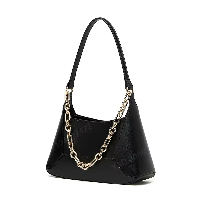 New Women Genuine Leather Designer Shoulder Bags Chain Splicing Crossbody Bag High Quality Cowhide Wo