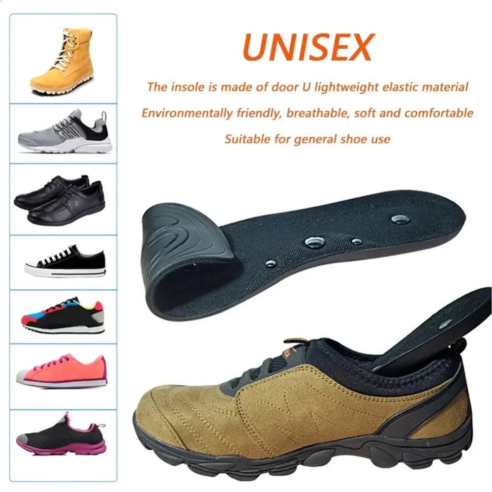 Magnetic Massage Insoles For Foot Acupressure Therapy Soft Akusoli Insoles Running Sports Shock-absorbing Magnetic Insoles 250120