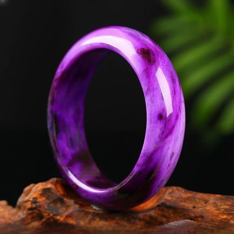 Natural Comfortable Bracelet Original Mine Imperial Purple Royal Perilla Jishi Bracelet 250207
